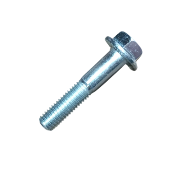 Болт с фланцем М10x50 DIN 6921, класс прочности 10.9, с насечками, неполная резьба, оцинкованный, 100 шт.