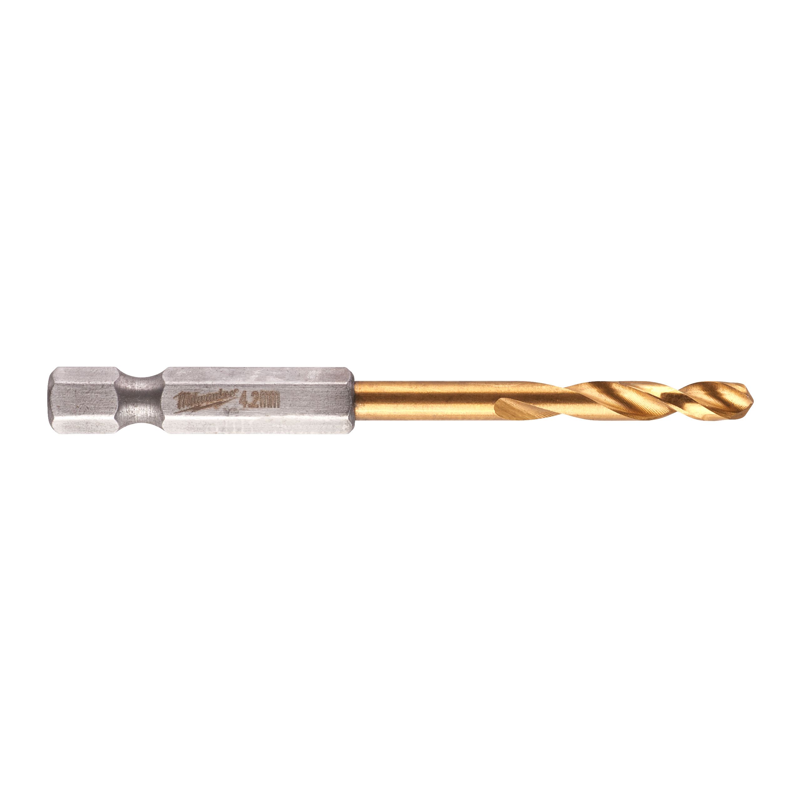 Сверло по металлу Milwaukee RedHEX HSS-G TiN 4.2 мм