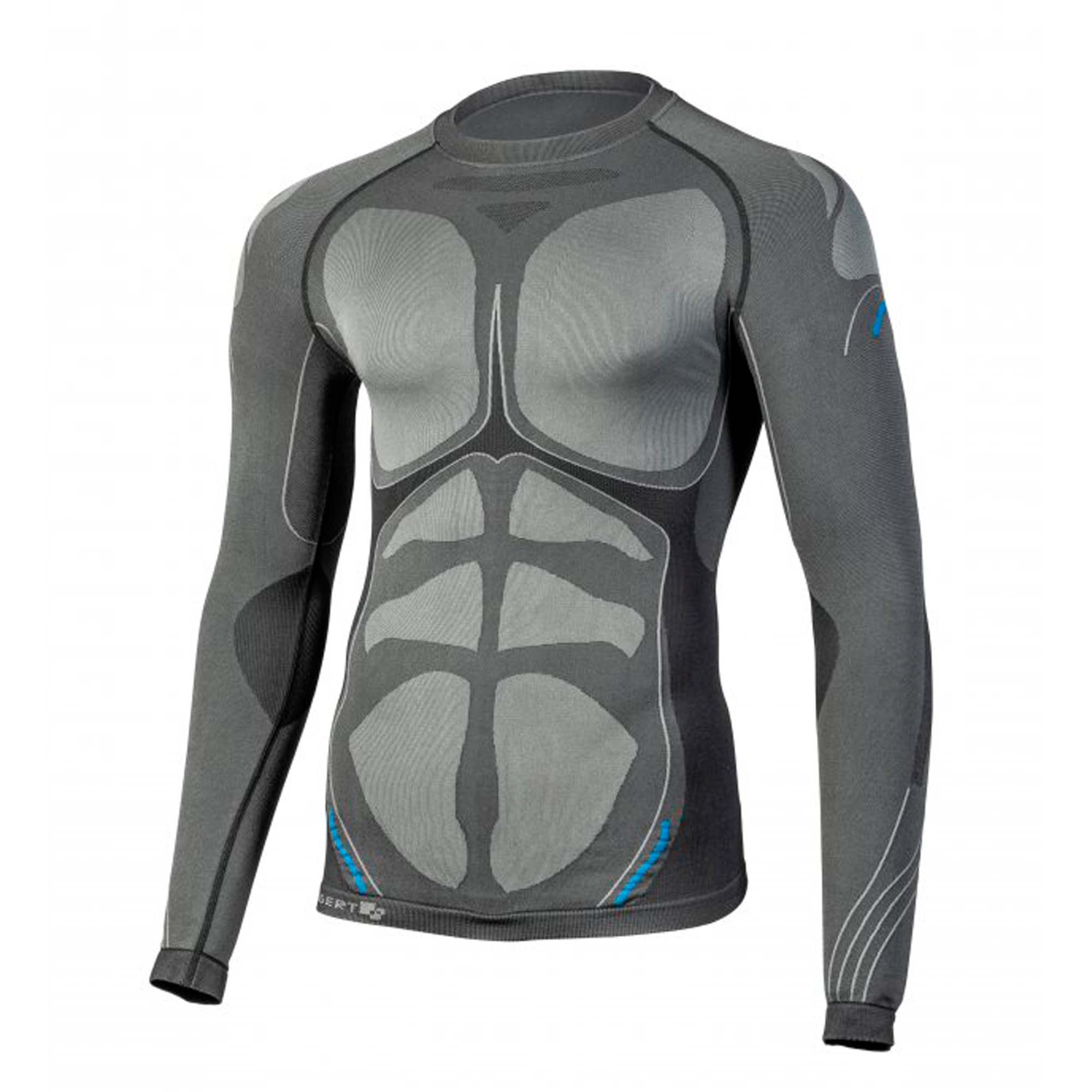 Термобелье - футболка темно-серое 3XL-4XL ZEVEN