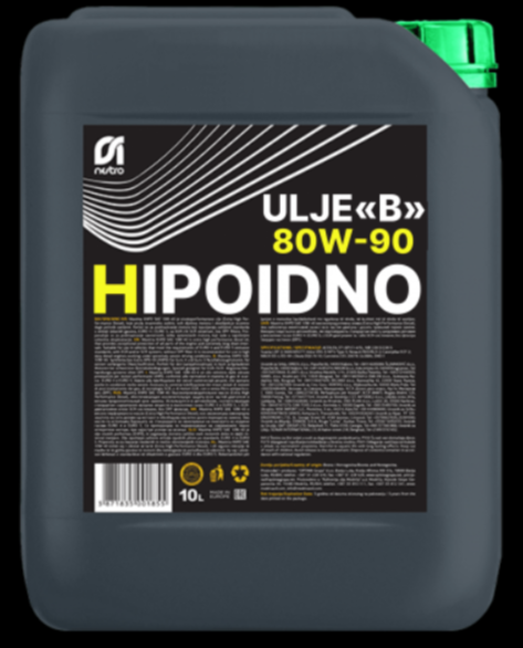Трансмиссионное масло NESTRO HIPOIDNO ULJE B 80W-90 канистра 10л