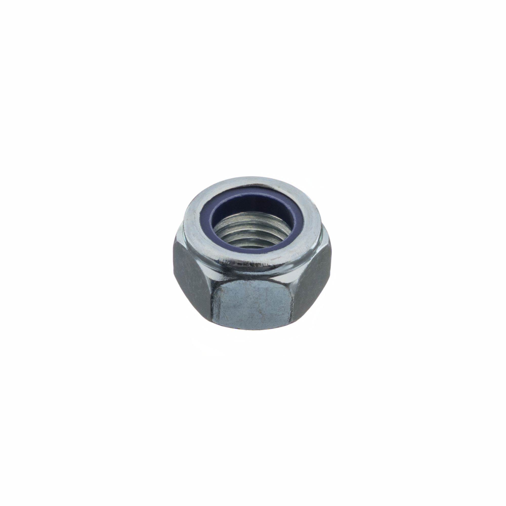 Шестигранная стопорная гайка DIN985 M16x2.00 сталь, оцинкованная, класс 10 Kramp