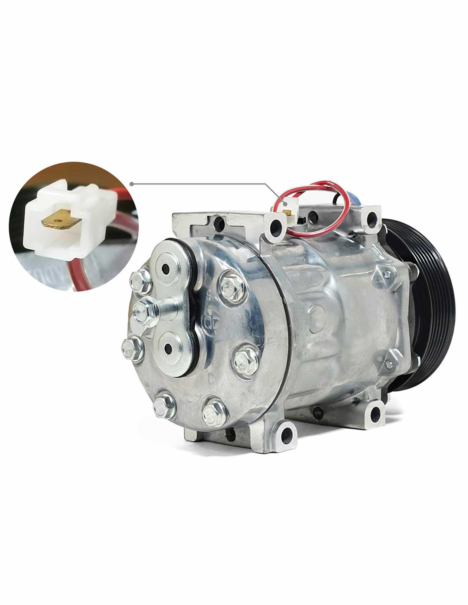 Компрессор кондиционера Iskramotor IMC101086, 241086
