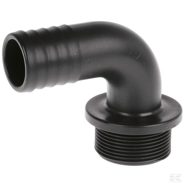 Штуцер для шланга 90° 20 мм x 3/4" M