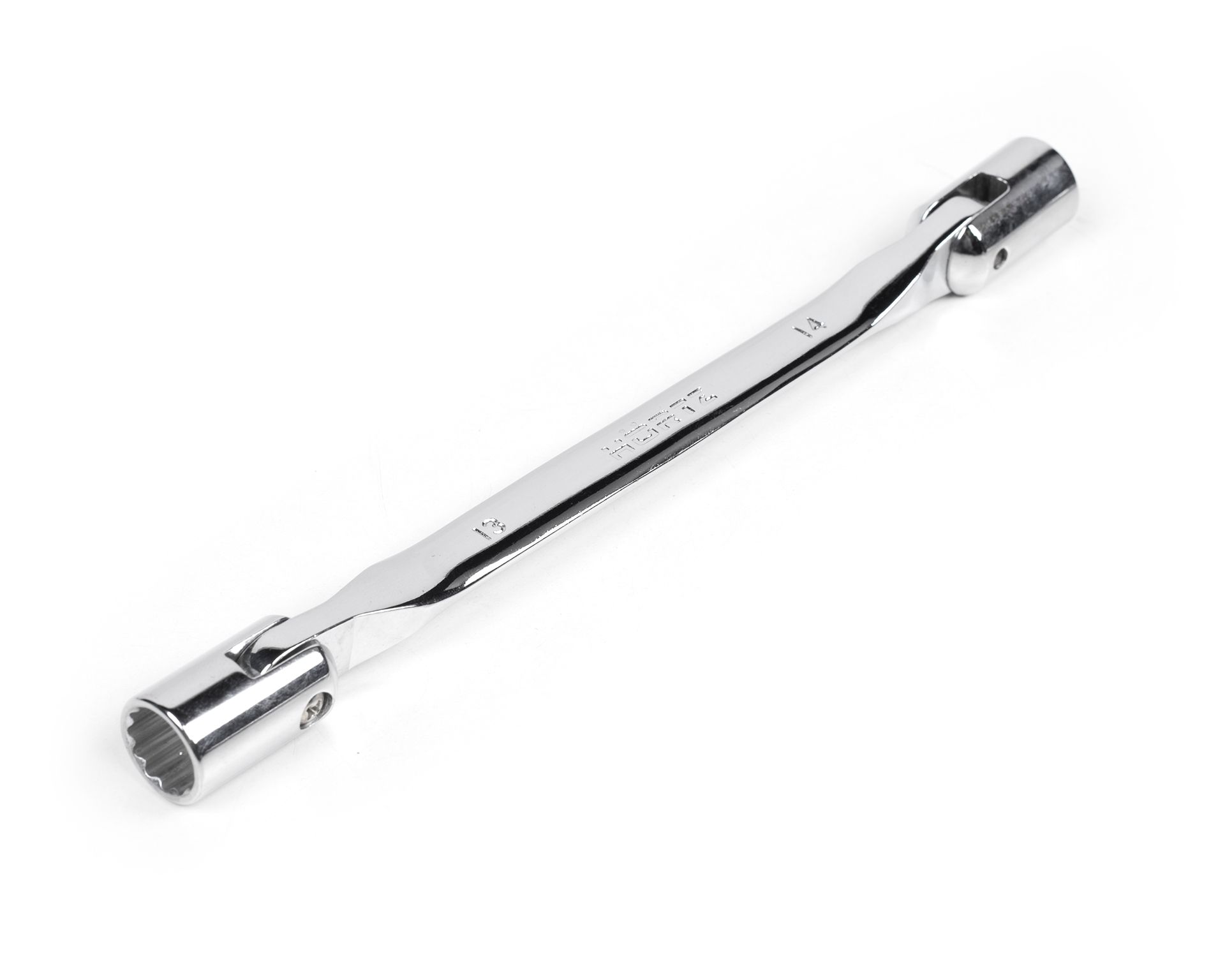 Ключ торцевой шарнирный 13х14 хром HORTZ