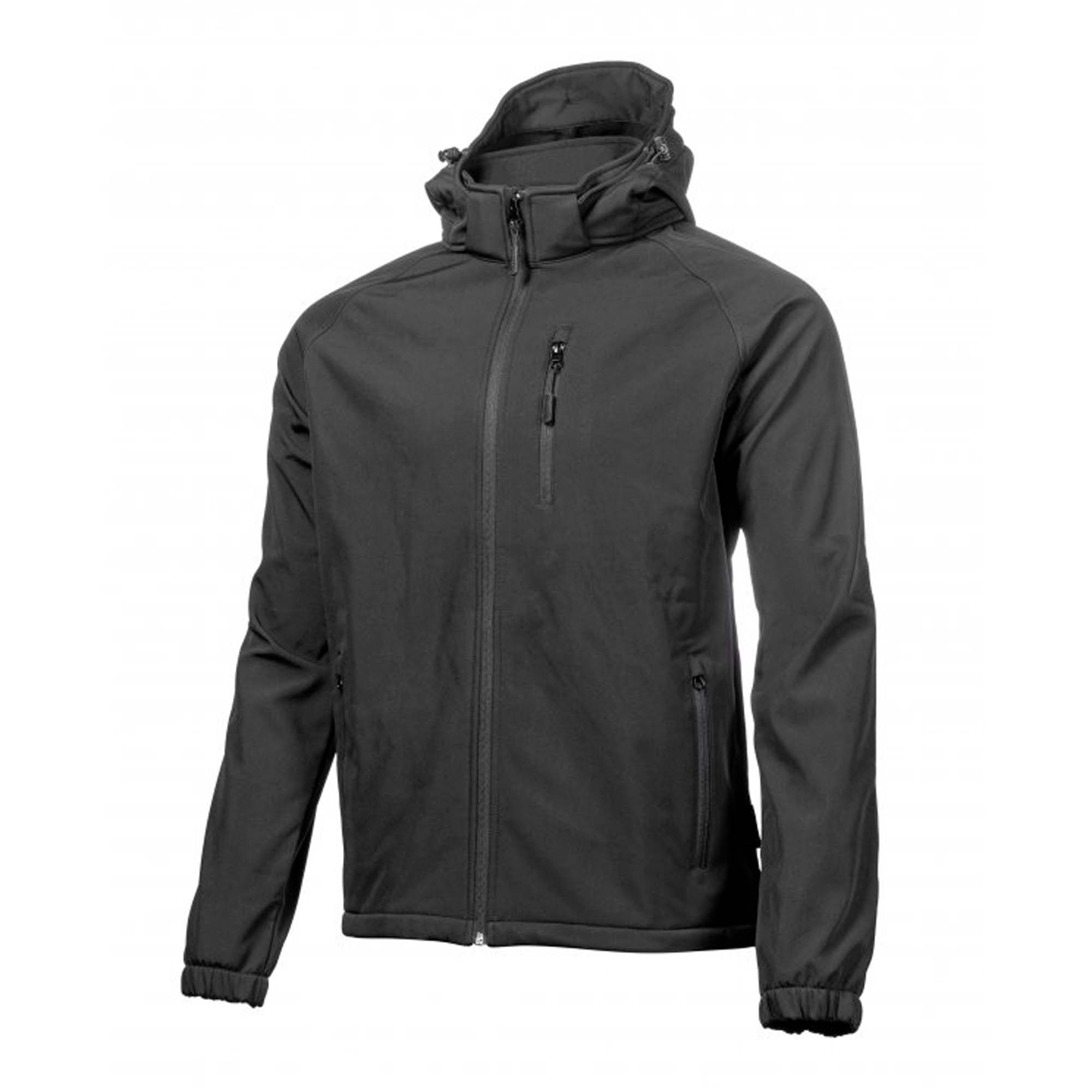 Куртка SOFTSHELL с капюшоном черная 3XL (58) DITTER