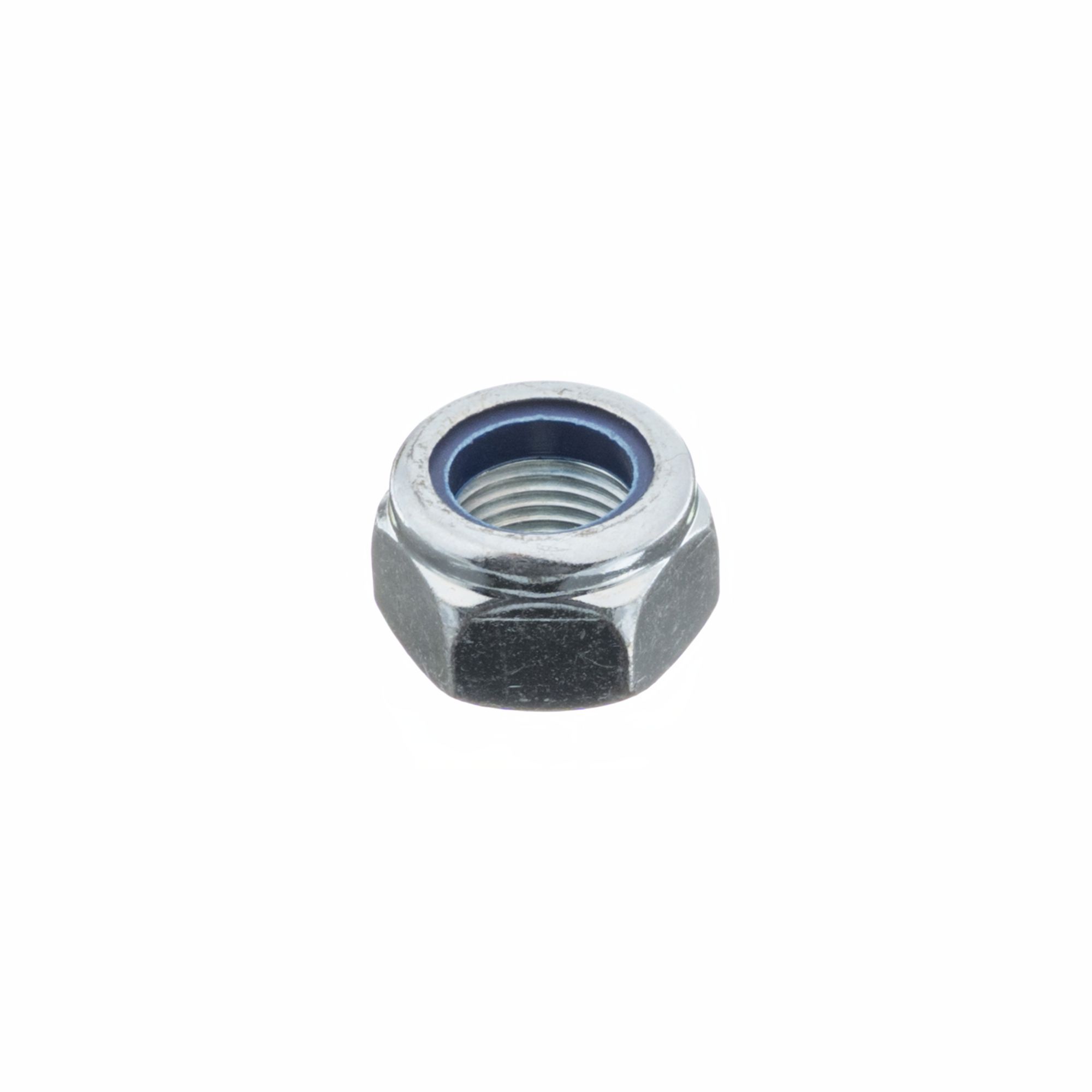 Шестигранная стопорная гайка DIN985 M16x1.50 сталь, оцинкованная, класс 8 Kramp