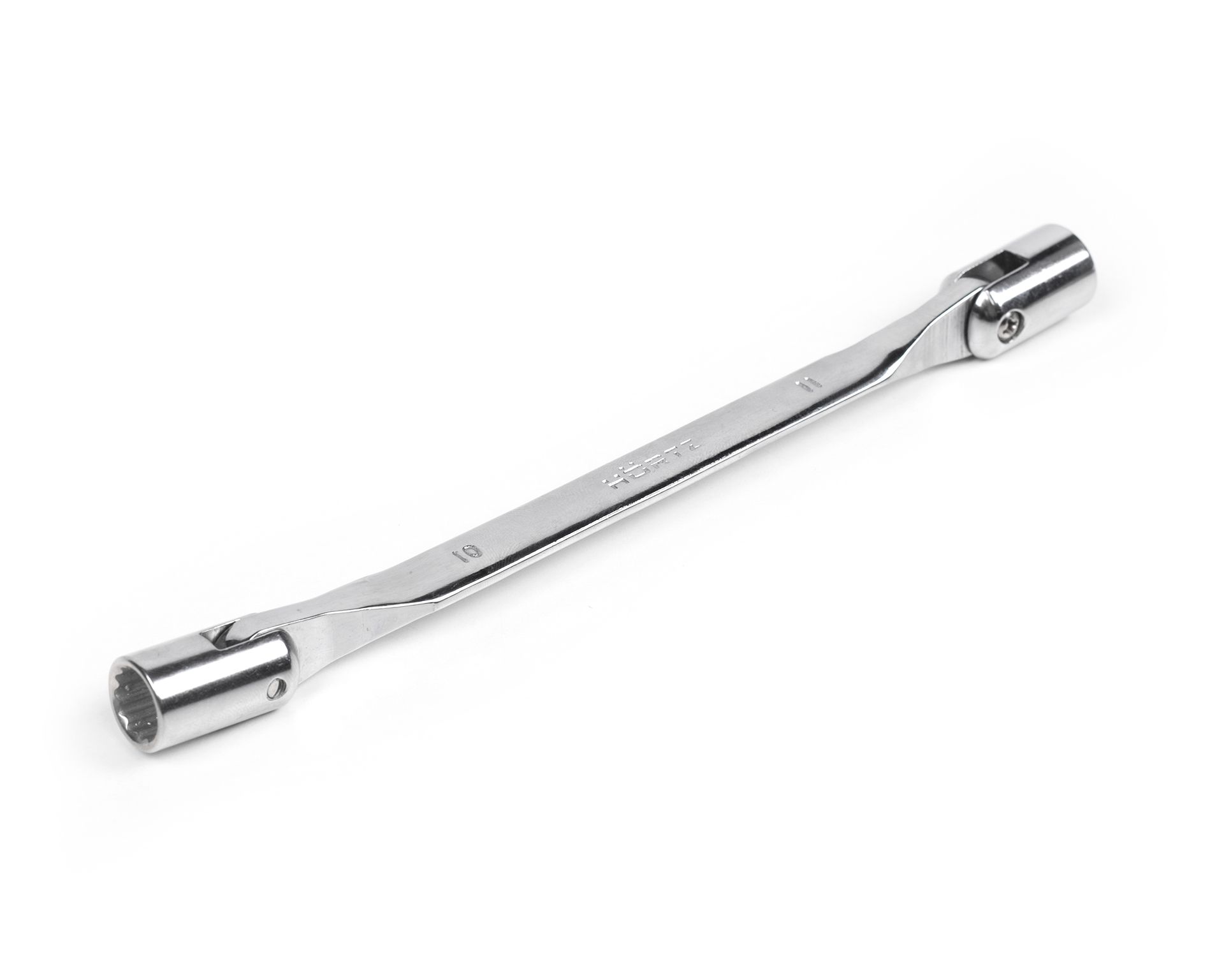 Ключ торцевой шарнирный 10х11 хром HORTZ