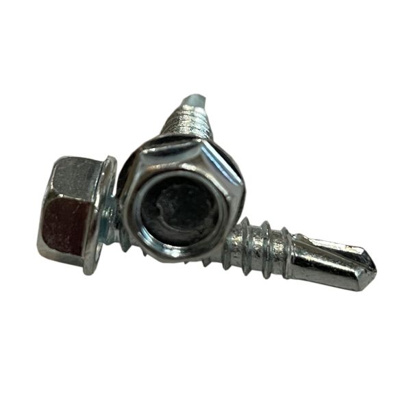Саморез 3,5x22 со сверлом и шестигранной головкой DIN 7504K, оцинкованный, 1000 шт.