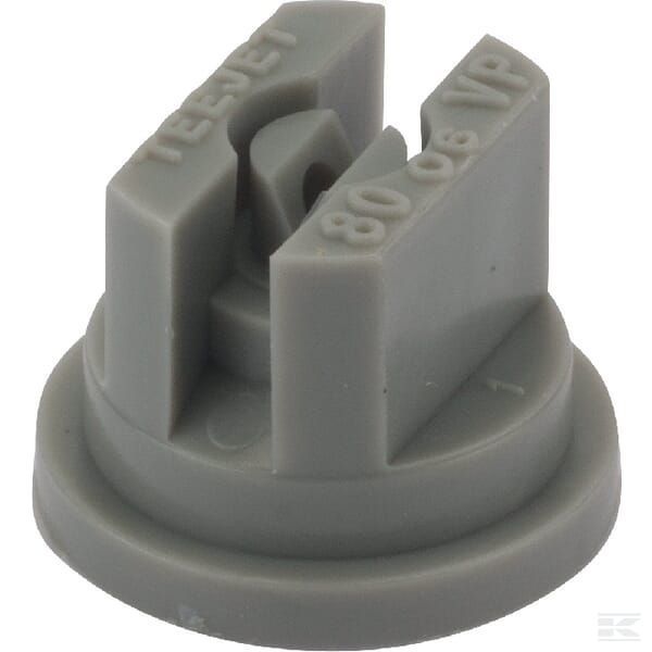 Форсунка полосовая TP 80° 06, серая, пластиковая, TeeJet