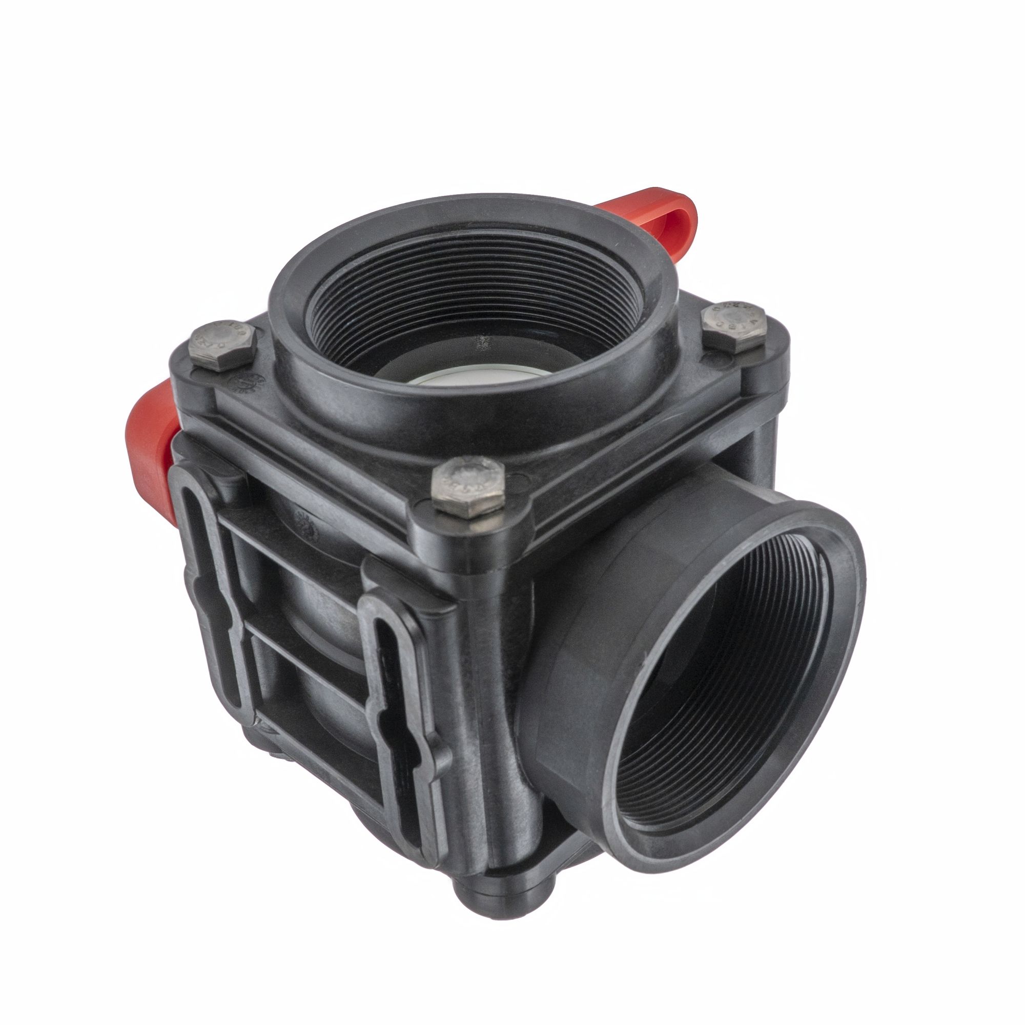 Шаровой кран L 3-Wege PP 3" IG