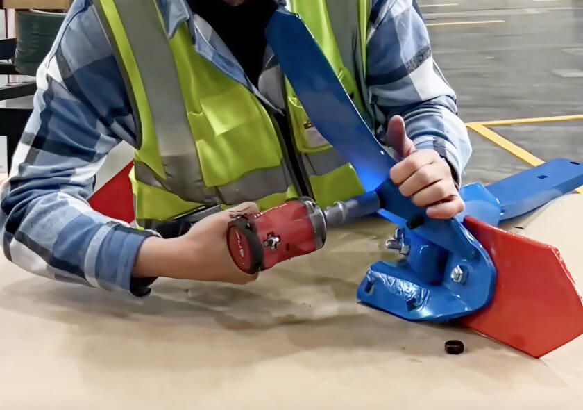 Сборка стойки на Lemken Smaragd, Agat, Torit