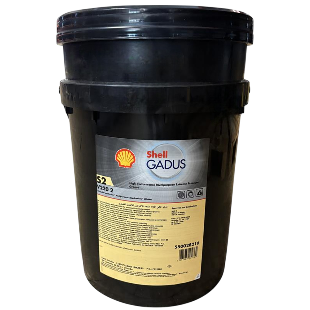 Пластичная смазка Shell Gadus S2 V220 2 ведро 18 кг.