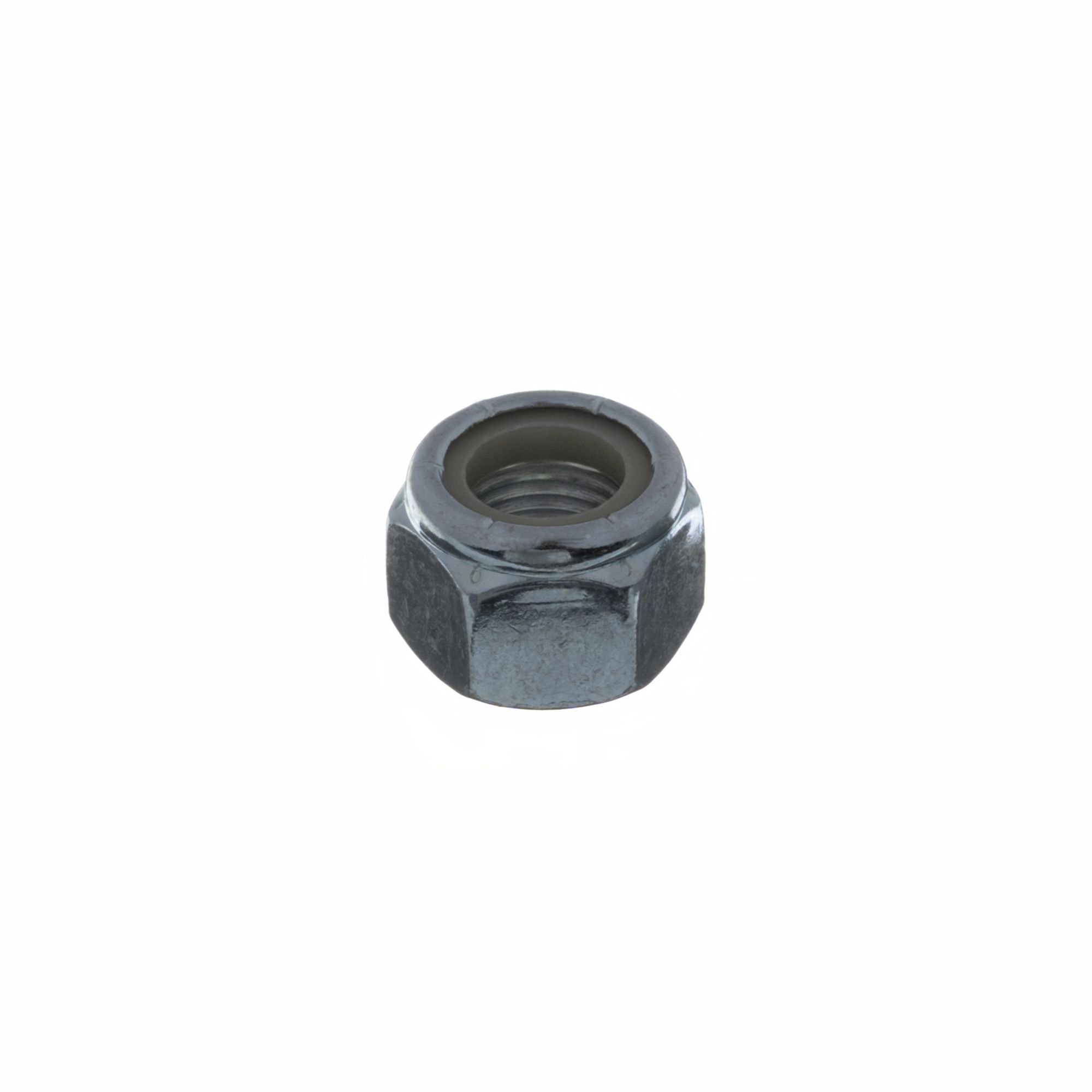 Гайка шестигранная стопорная DIN985 UNC 9/16" сталь, оцинкованная, класс 8 Kramp