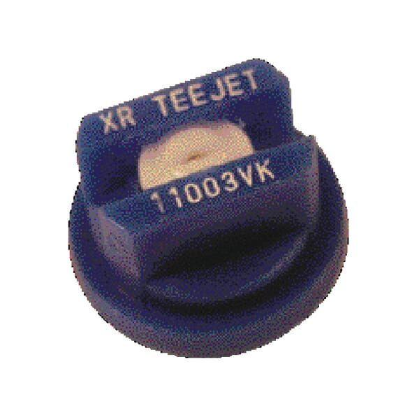 Форсунка плоская веерная XR 110° 03, синяя, керамическая, TeeJet