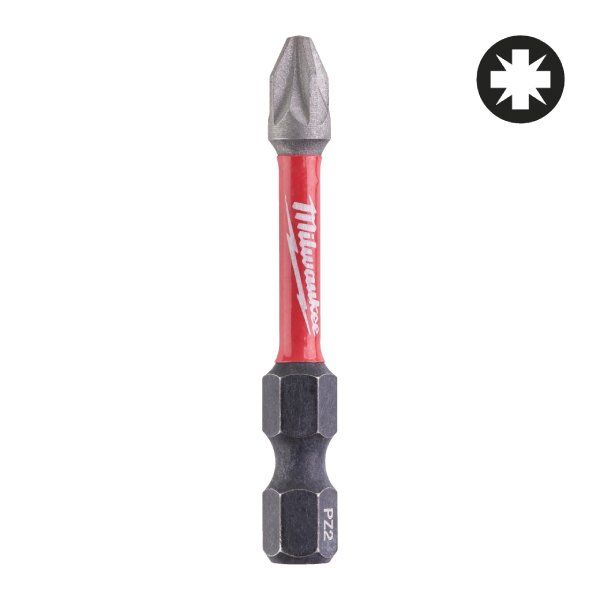 Бита PZ2 50 мм SHOCKWAVE™ GEN III, 10 шт.