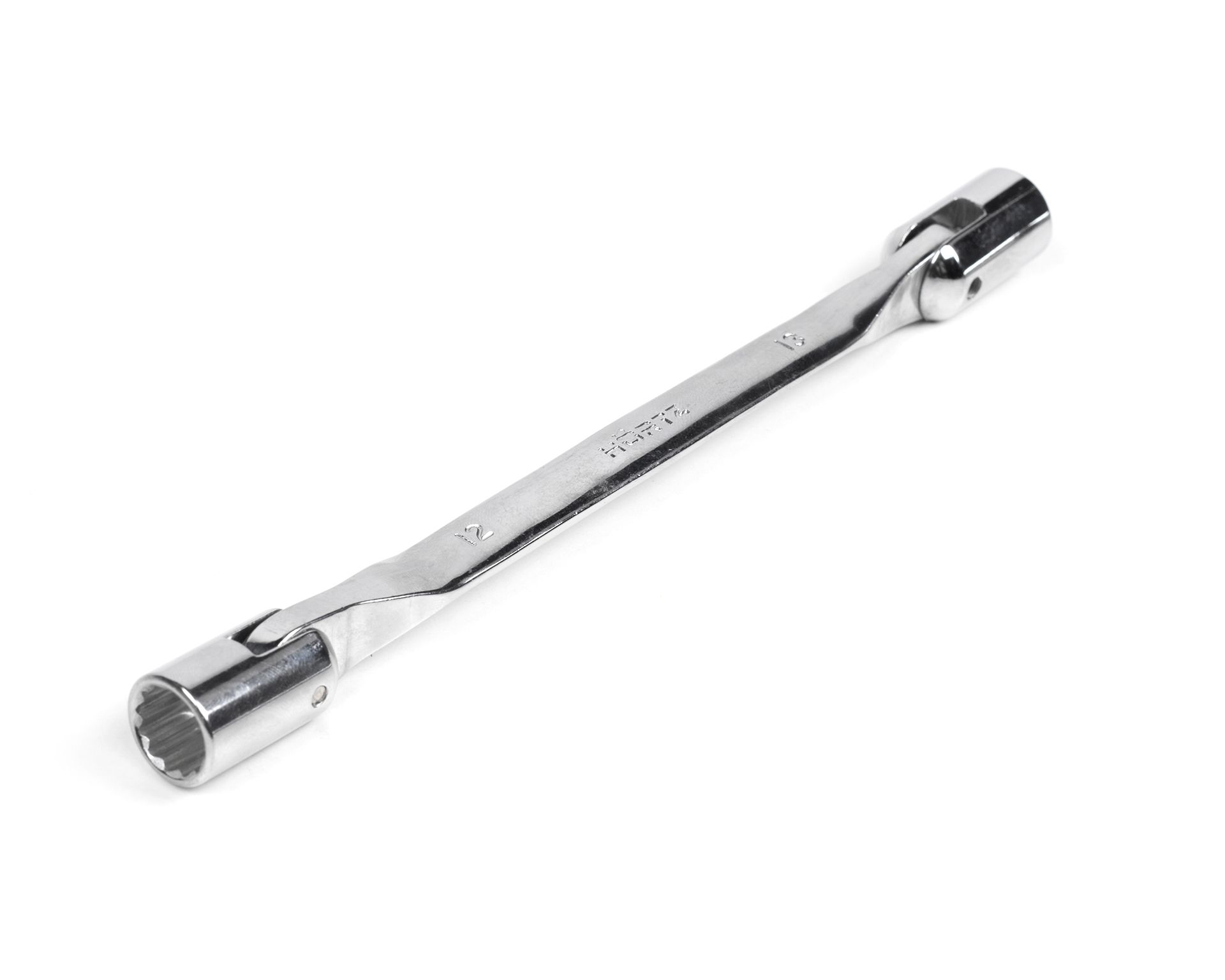 Ключ торцевой шарнирный 12х13 хром HORTZ