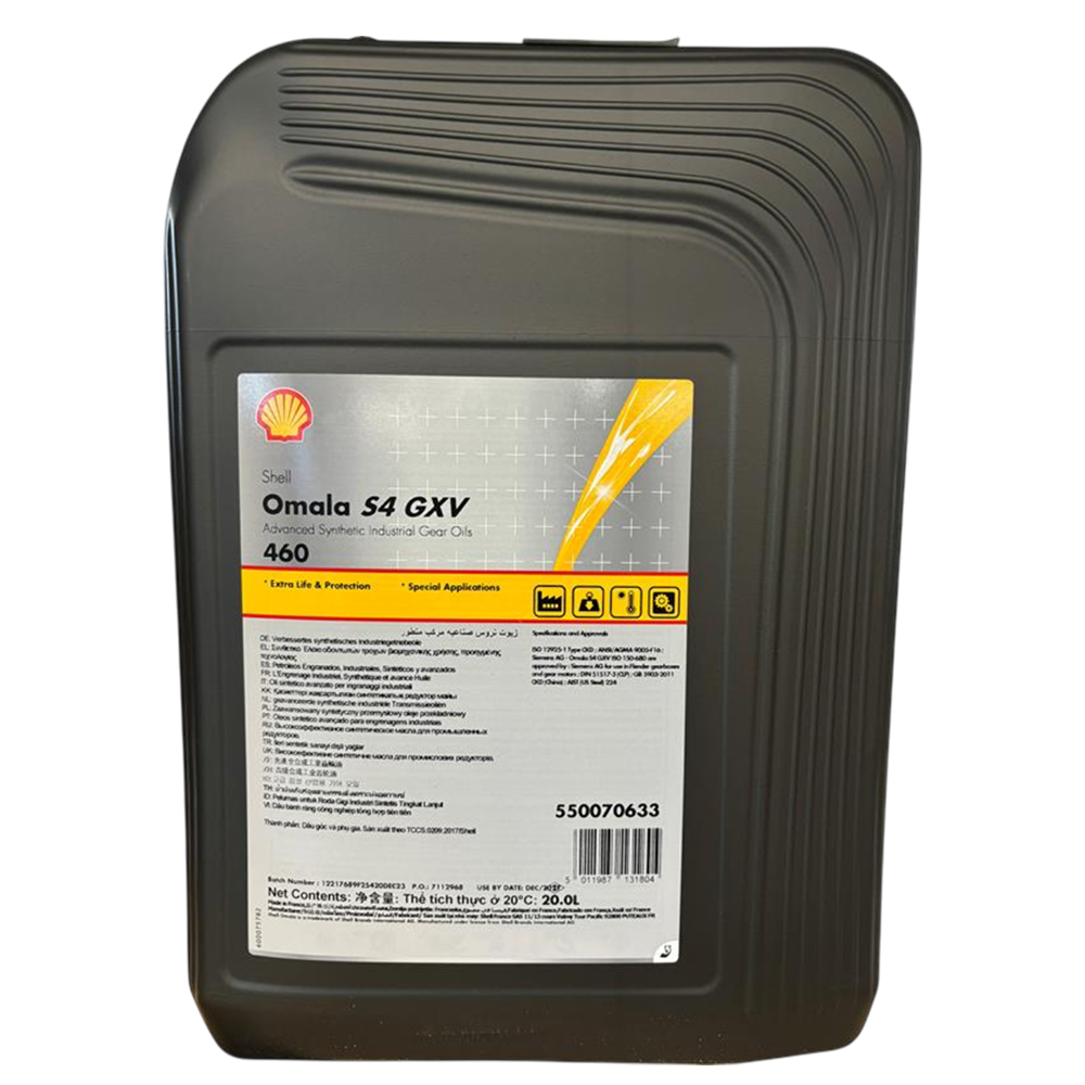 Редукторное масло Shell Omala S4 GXV 460 канистра 20 л.
