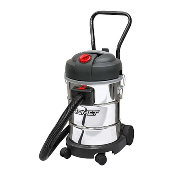 Пылесос для сухой и влажной уборки соmet cvp 130 x, 1 турбина, бак 30л (нерж), 1400вт