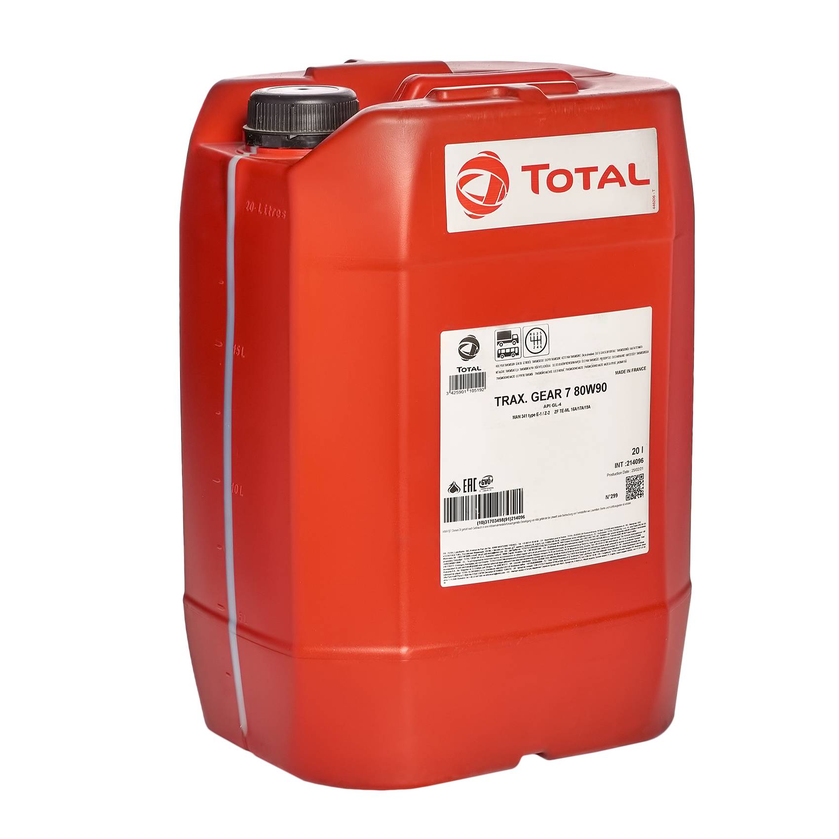 Масло трансмиссионное 80W-90