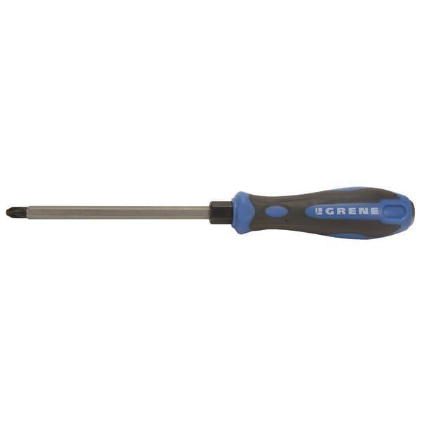 Отвертка крестовая Pz tamper Grene, 2 x 125мм